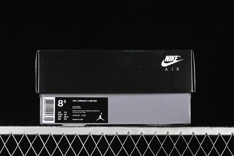 All categories Air Jordan Jordan series basketball shoes Air Jordan 11 Air Jordan 11 Retro AJ11 Joe 11 Black Warrior high-top basketball shoes C378037-006